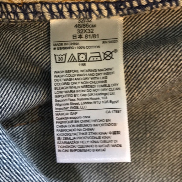 Gap Men’s Slim Jeans - Picture 5 of 6